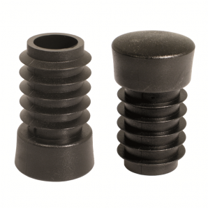 GLK - Round PE furniture glide with conical base for round tubes GLK - Round PE furniture glide with conical base for round tubes