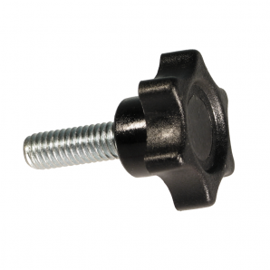 HST7B - Sterngriffe 23mm mit verzinktem Gewindebolzen HST7B - Sterngriffe 23mm mit verzinktem Gewindebolzen