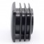 Decorative polyethylene plug for square tubes